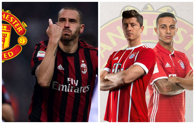 Cơ hội nào cho Man Utd chiêu mộ Bonucci, Thiago, Lewandowski? - Bóng Đá