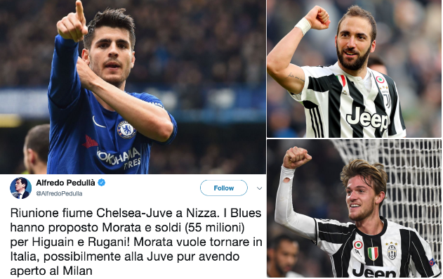 NÓNG: Morata + 55 triệu bảng = Higuain và Rugani? - Bóng Đá