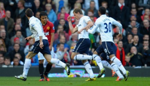 Top 5 cuộc đụng độ giữa M.U và Tottenham tại Old Trafford - Bóng Đá