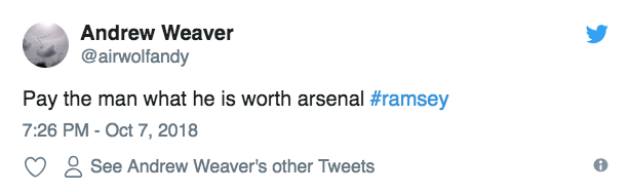 Ramsey xứng đáng được gia hạn sau siêu phẩm của mùa giải - Bóng Đá