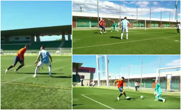 Sốc! Alvaro Morata bỏ lỡ cơ hội ghi bàn từ khoảng cách 3 mét - Bóng Đá