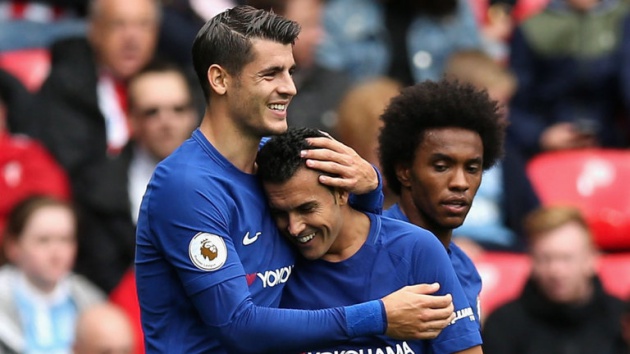 Pedro tiết lộ các cầu thủ Chelsea rất vui điều này của Morata - Bóng Đá