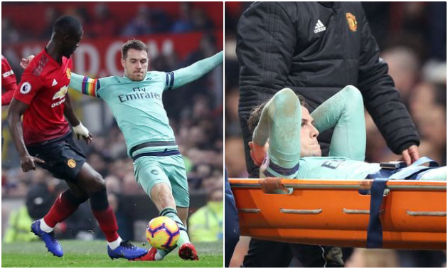Arsenal tổn thất nghiêm trọng sau trận Man Utd - Bóng Đá