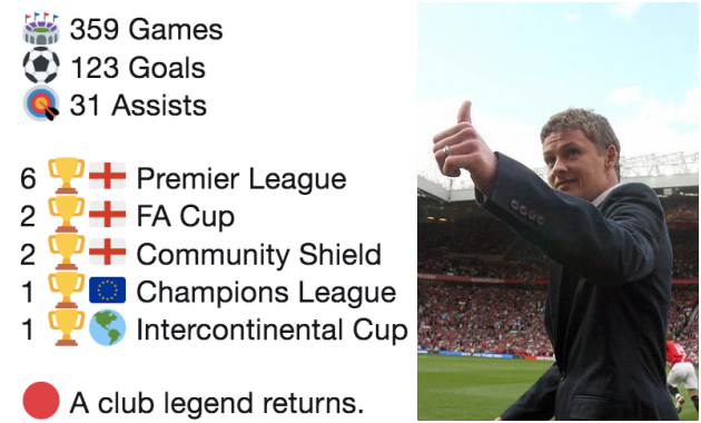 Tại sao Solskjaer được coi là 