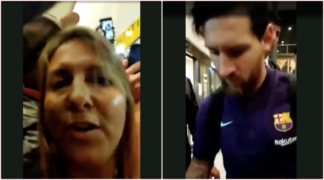 Messi bị chửi bới vì từ chối kí tặng áo cho fan nữ - Bóng Đá