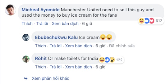 'Man Utd nên bán gã đó và mua kem cho NHM hoặc xây toilet cho Ấn Độ' - Bóng Đá