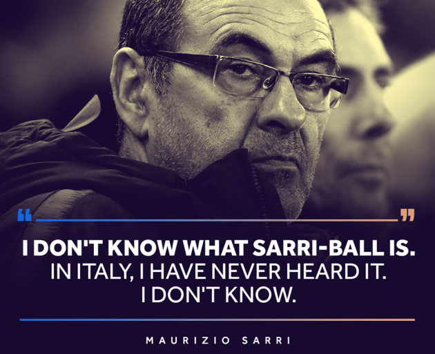 Fan Chelsea đã giúp Sarri giải thích 