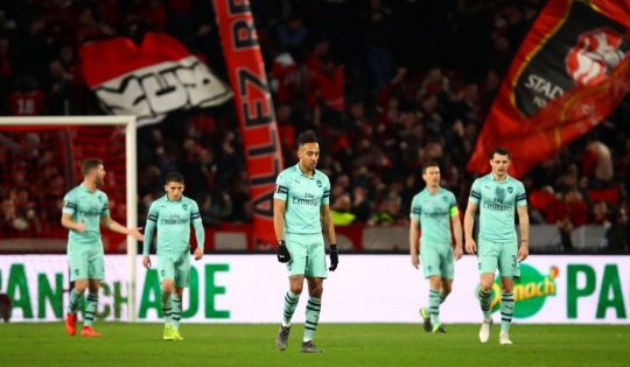 Emery đánh giá cơ hội đi tiếp của Arsenal sau trận thua Rennes - Bóng Đá