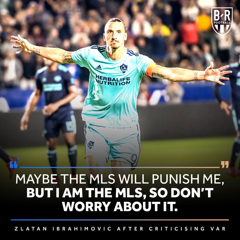 Ibrahimovic tuyên bố ngạo mạn, coi MLS như trò trẻ con - Bóng Đá