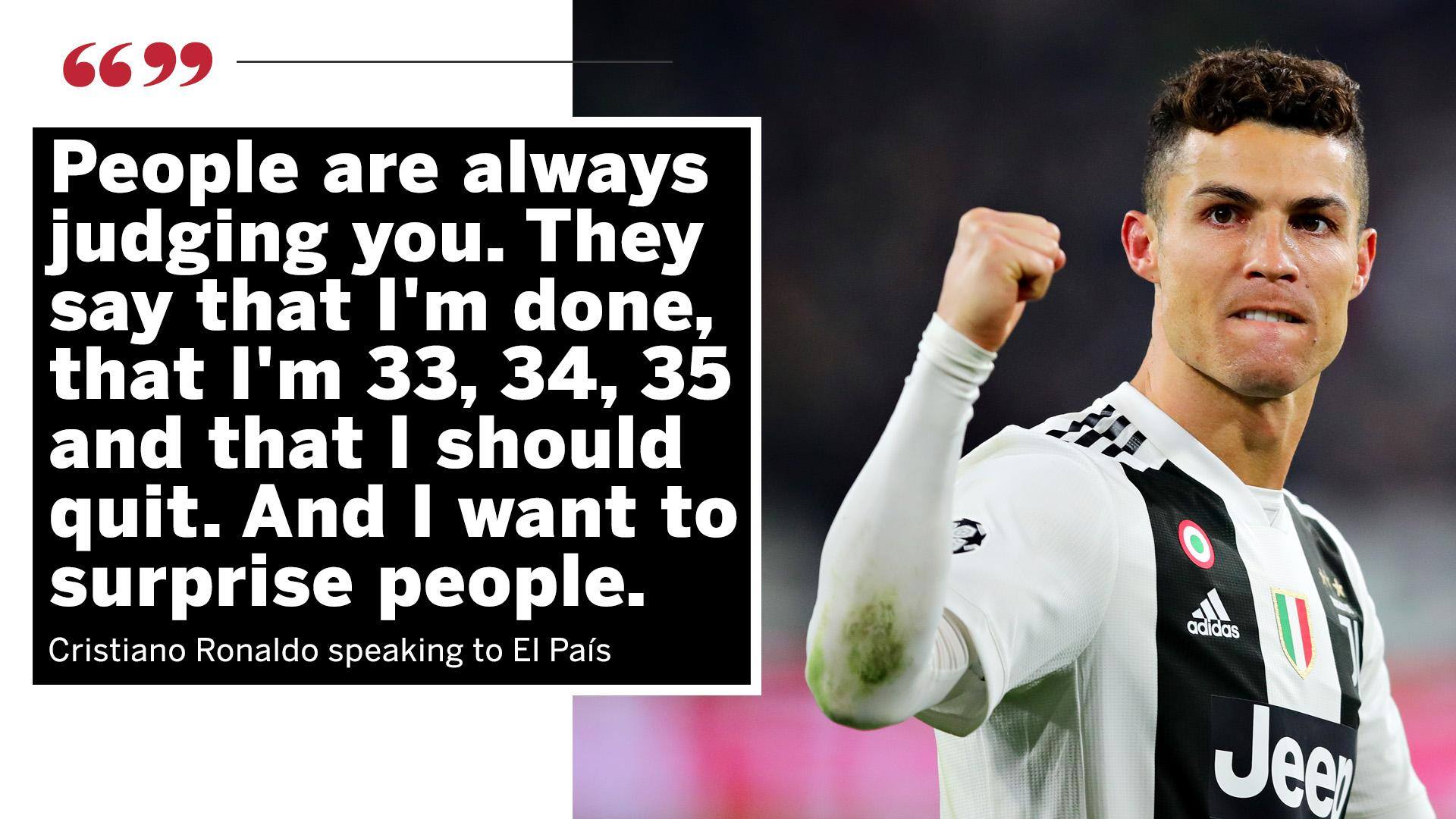 Cristiano Ronaldo won't stop proving his doubters wrong - Bóng Đá