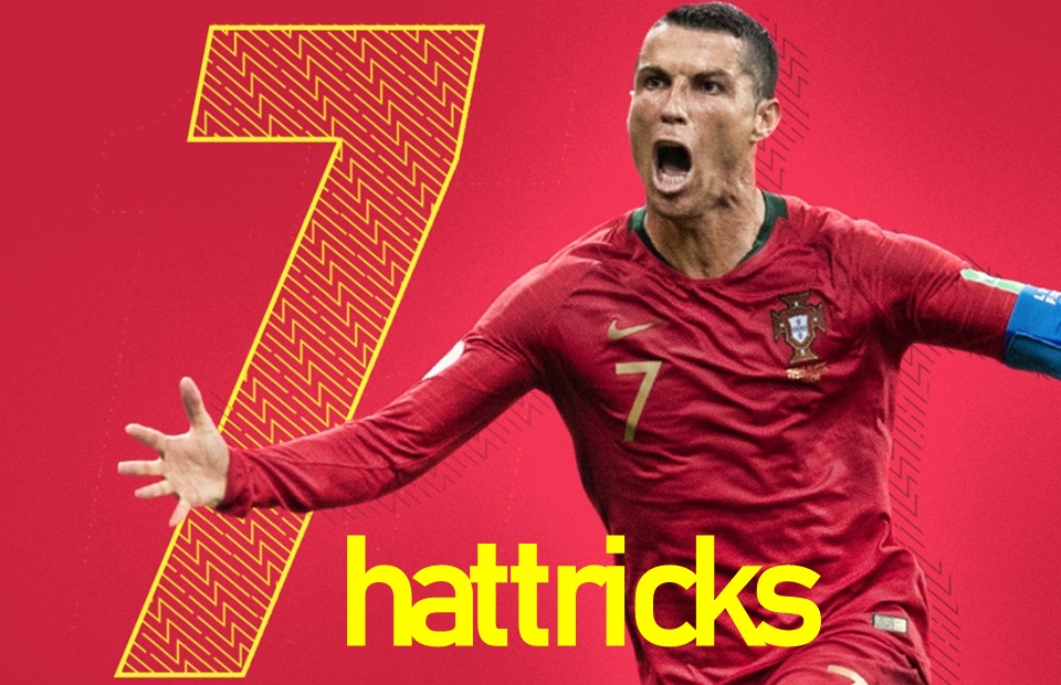 Sốc nặng với kỷ lục hattrick của Ronaldo trên tuyển Bồ Đào Nha - Bóng Đá