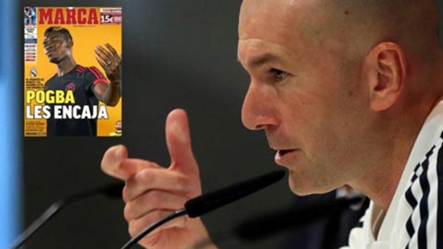 Zinedine Zidane 'demanding Real Madrid to sign Paul Pogba' - Bóng Đá