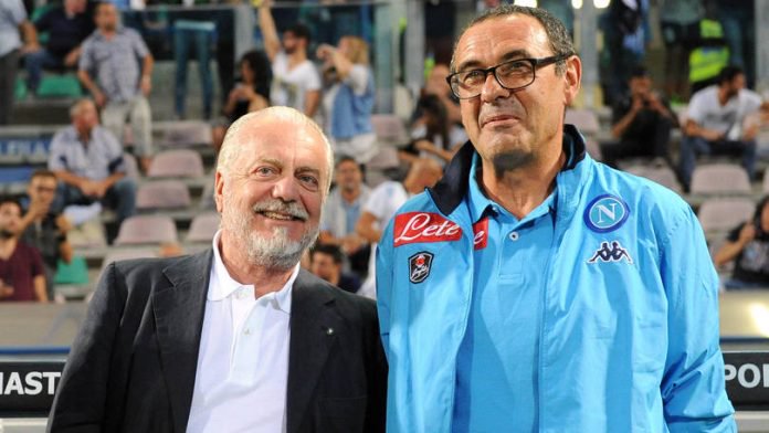 SỐC! Chủ tịch Napoli chửi thẳng Sarri là kẻ phản bội - Bóng Đá