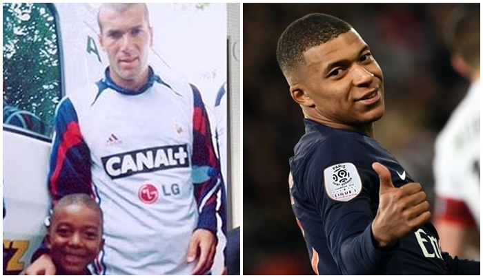 Kylian Mbappe reveals football idol and says: I wanted Zidane's hair - Bóng Đá