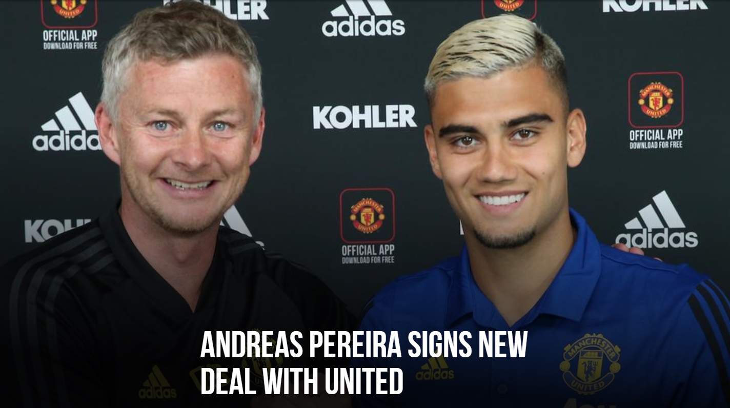  MANUTD.COM Andreas Pereira signs new deal with United Tìm hiểu thêm - Bóng Đá