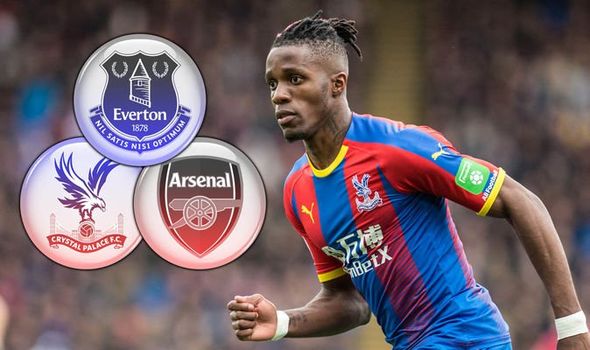 Wilfried Zaha could be using Everton to seal 'dream' Arsenal move, says Transfer Show panel - Bóng Đá