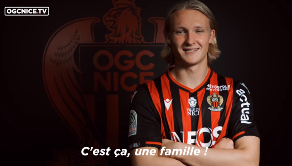 OFFICIAL: Nice have announced the signing of Kasper Dolberg from Ajax for €20m. - Bóng Đá