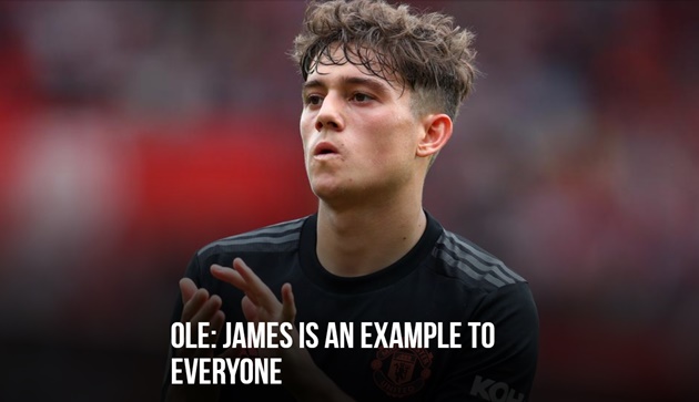 OLE: JAMES IS AN EXAMPLE TO EVERYONE - Bóng Đá
