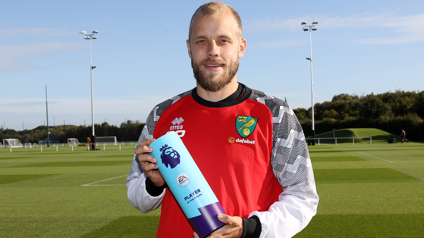 Congratulations to Player of the Month for August… Teemu Pukki  - Bóng Đá