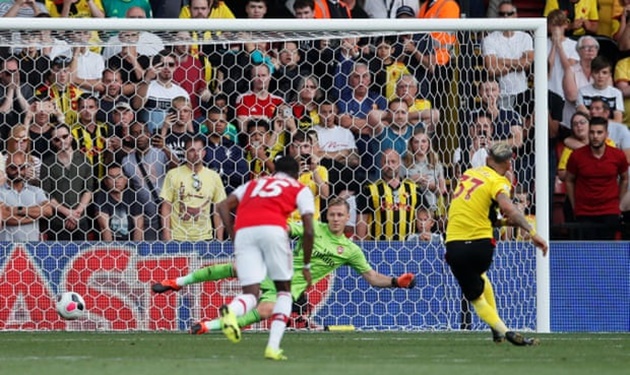 Để Watford sút 31 quả, Opta cũng phải 'chào thua' trước Arsenal - Bóng Đá