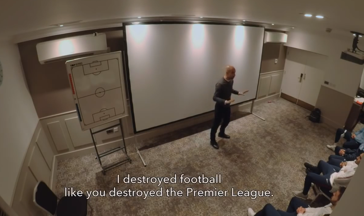 “I destroyed football like you guys destroyed the Premier league“ Pep Guardiola’s dressing room talk to Man City - Bóng Đá