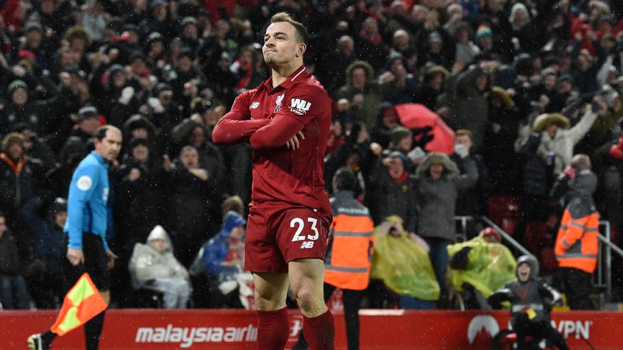 And because of my two goals to defeat everlasting rival Manchester United, they still often call me a legend - Shaqiri - Bóng Đá