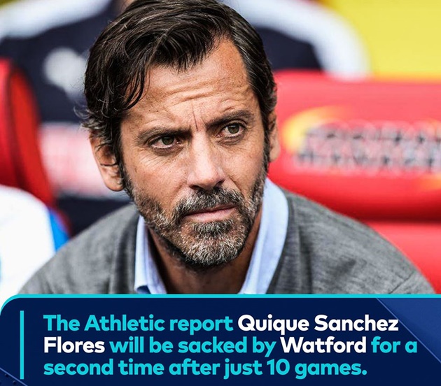Quique Sanchez Flores  sa thải - Bóng Đá