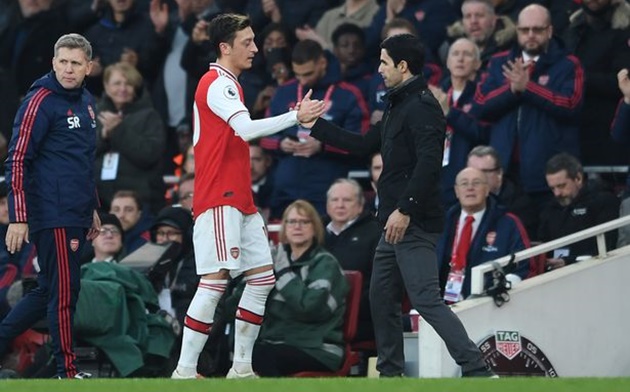 Mikel Arteta says he is ready to build Arsenal team around Mesut Ozil - Bóng Đá