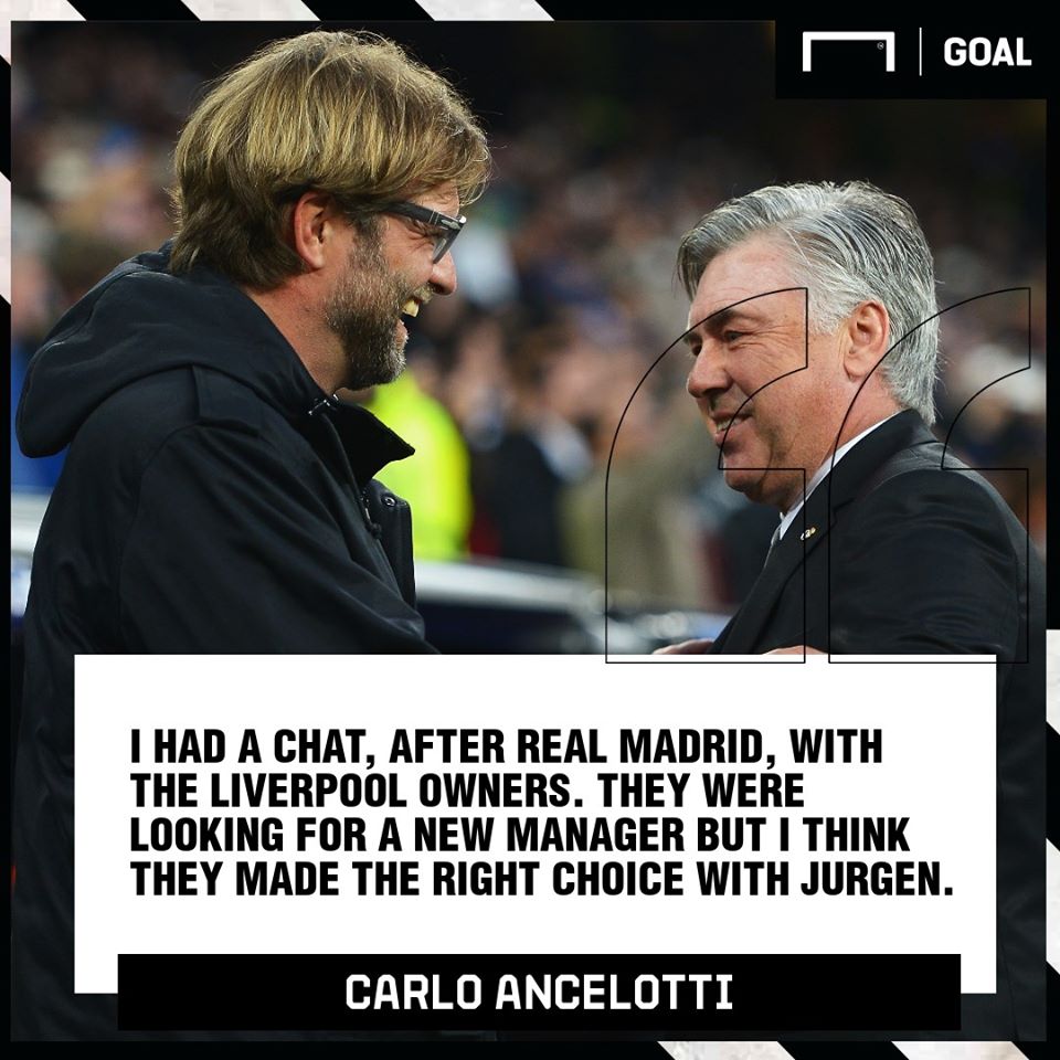 Ancelotti on Klopp and Liverpool  - Bóng Đá