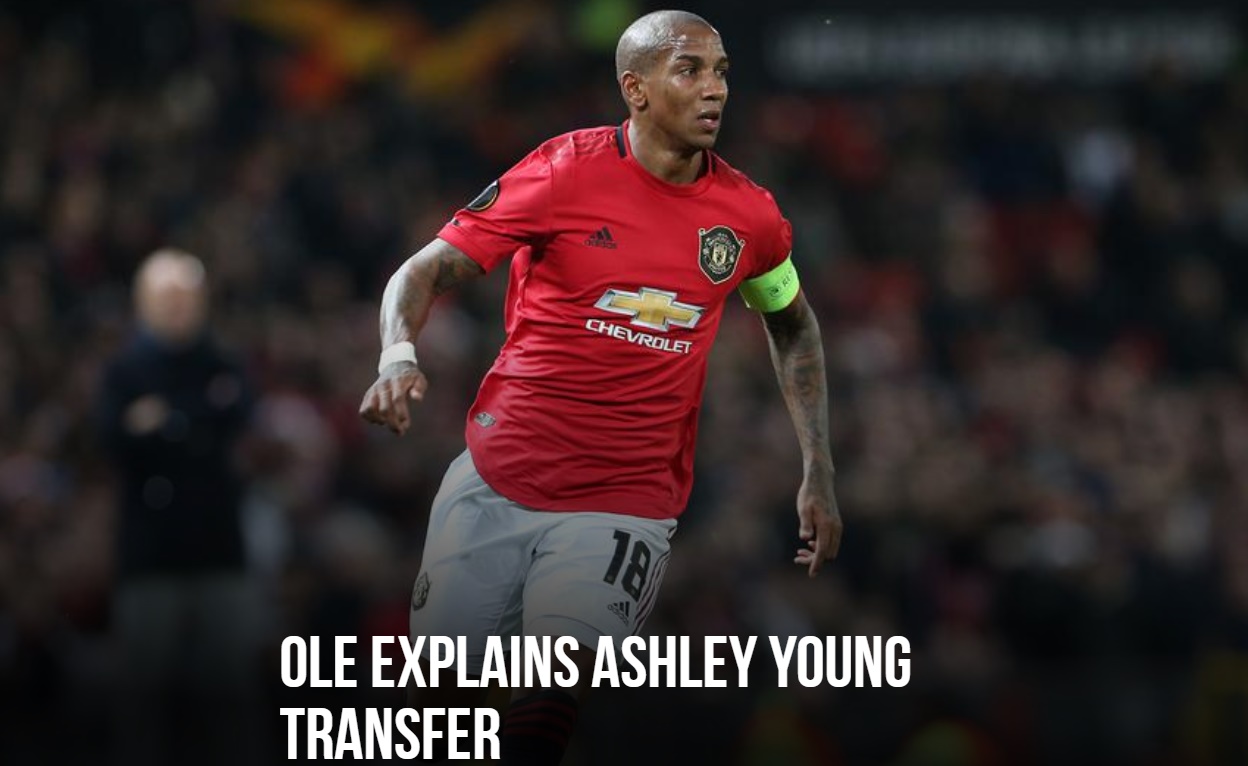 Ole has confirmed that Ashley Young is on the brink of signing for Inter Milan. - Bóng Đá