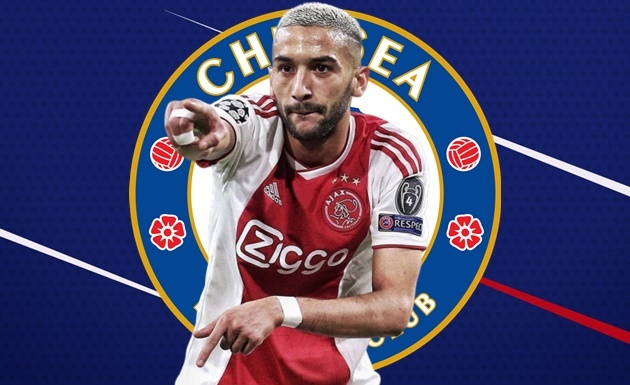 BREAKING: Hakim Ziyech will be a Chelsea player in the next 48 hours. - Bóng Đá
