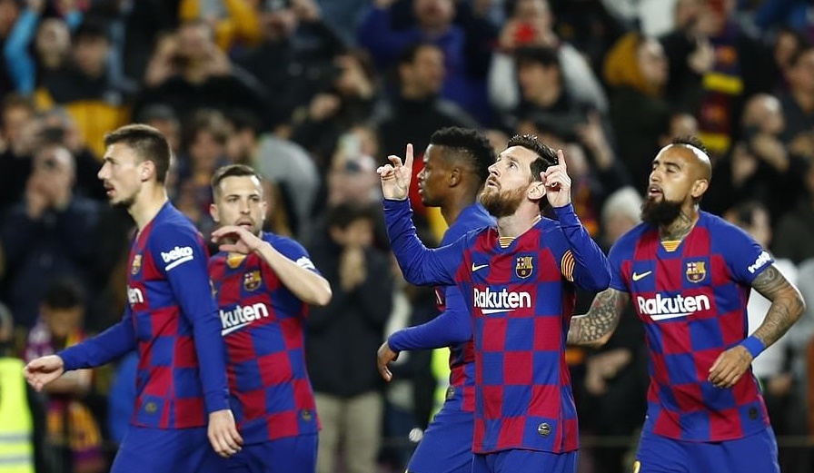 Messi ghi bàn thứ 19, Barcelona vượt mặt Real Madrid lên đỉnh La Liga - Bóng Đá