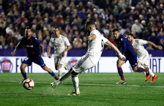 Điểm nhấn Levante Real Madrid: - Bóng Đá