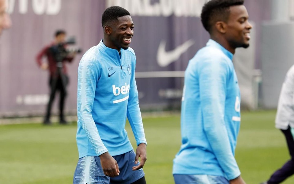 Barca tập - Bóng Đá
