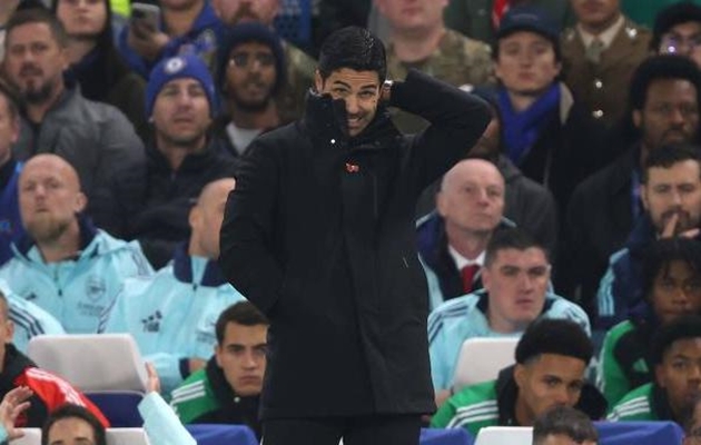 Arteta: Một trận hòa là không thể chấp nhận được