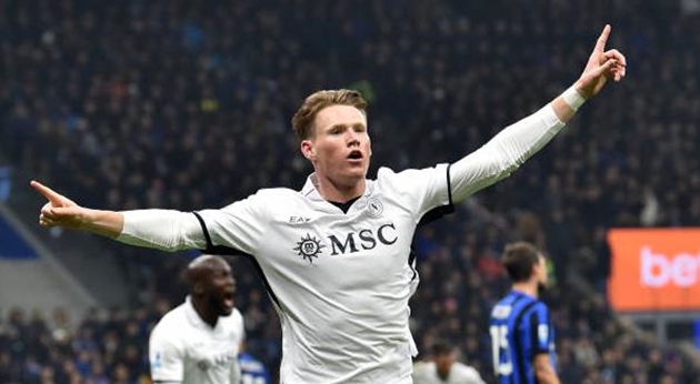 McTominay không hối hận khi rời Man Utd đến Napoli