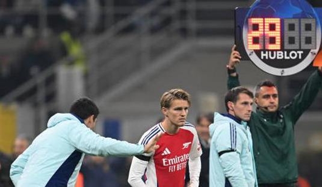 Thất bại trước Inter chỉ ra lý do vì sao Odegaard quan trọng với Arsenal