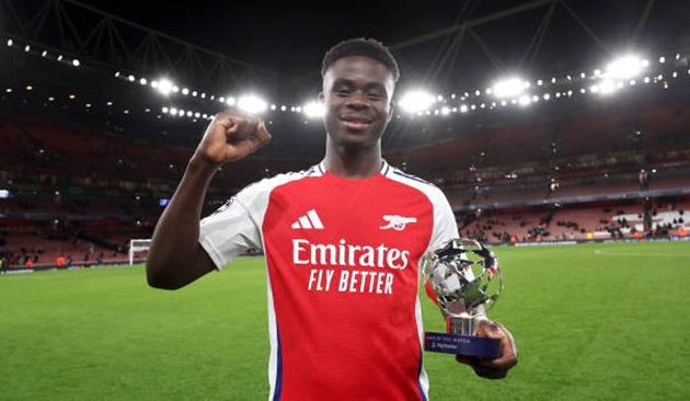Ảnh bài viết CHÍNH THỨC: Sao Arsenal hay nhất Champions League tuần này