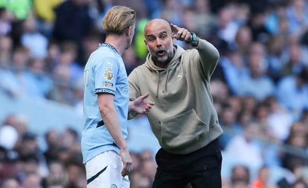 Pep lên tiếng về mối quan hệ với De Bruyne