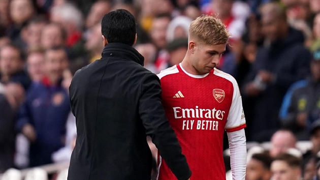 Ảnh bài viết Arsenal cứng rắn trong thương vụ Smith Rowe