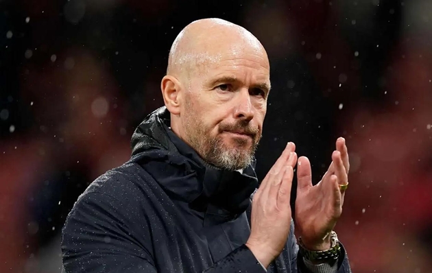 Ten Hag luôn thể hiện sự tự tin.