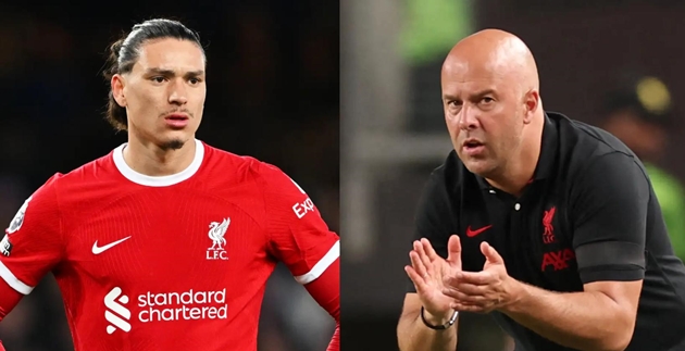 Ảnh bài viết Đã đến lúc Darwin Nunez phải chứng tỏ giá trị với Arne Slot