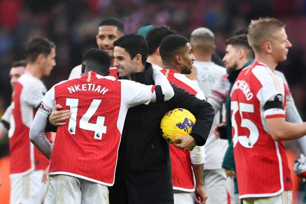 Ảnh bài viết Rõ thái độ của Arteta với Nketiah