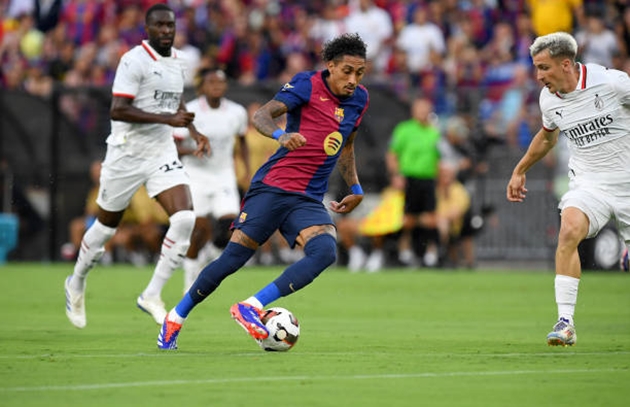5 điểm nhấn Barca 2-2 AC Milan (pen 3-4) : Đẳng cấp Lewandowski; Sao trẻ gây ấn tượng