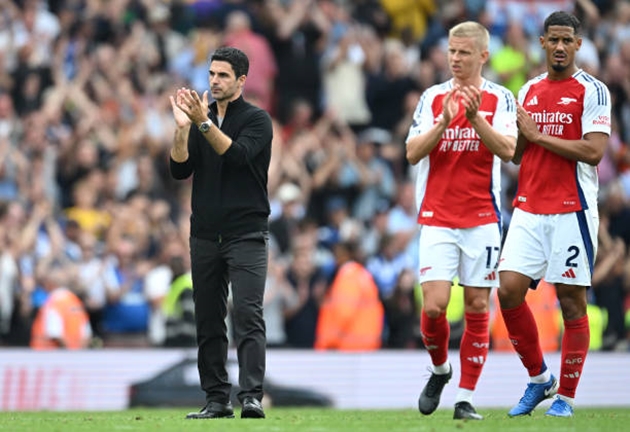 Arsenal trông hoảng loạn nhưng Arteta vẫn có thể hài lòng