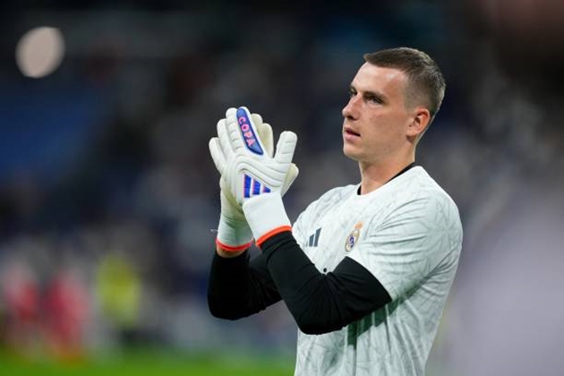 Rõ tương lai của Lunin tại Real Madrid