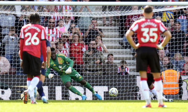 Onana có lần đầu tiên ở Premier League