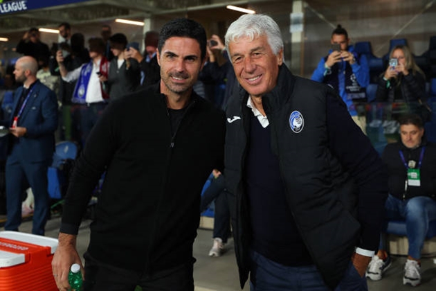Gasperini: Atalanta chơi ngang ngửa Arsenal