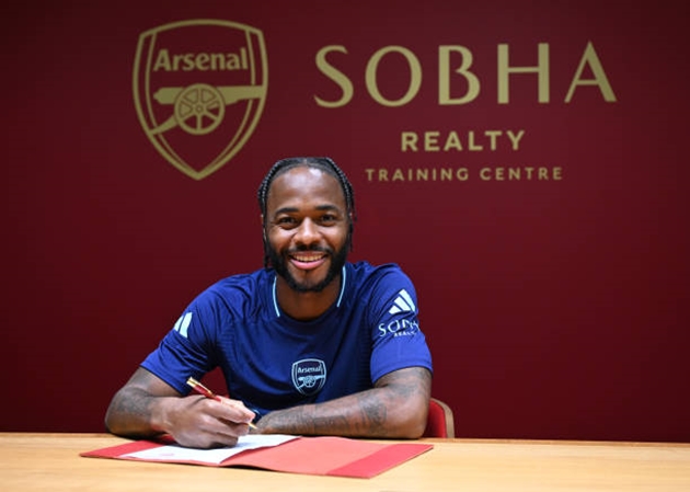 Ảnh bài viết Rõ số áo của Sterling tại Arsenal