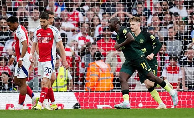 Arsenal 1-1 Brentford: Rice tiếp tục tỏa sáng; Tạm biệt giấc mơ Ngoại hạng Anh